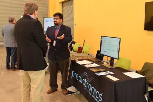Predictronics Booth at MxD Floor Day